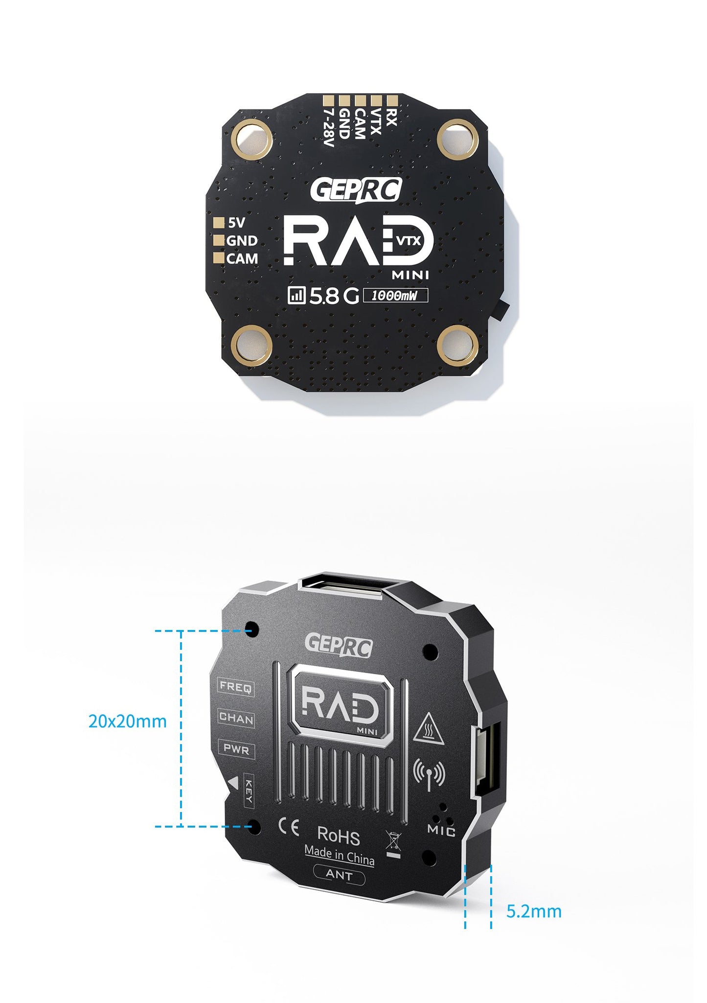 GEPRC RAD MINI 5.8G 1W VTX