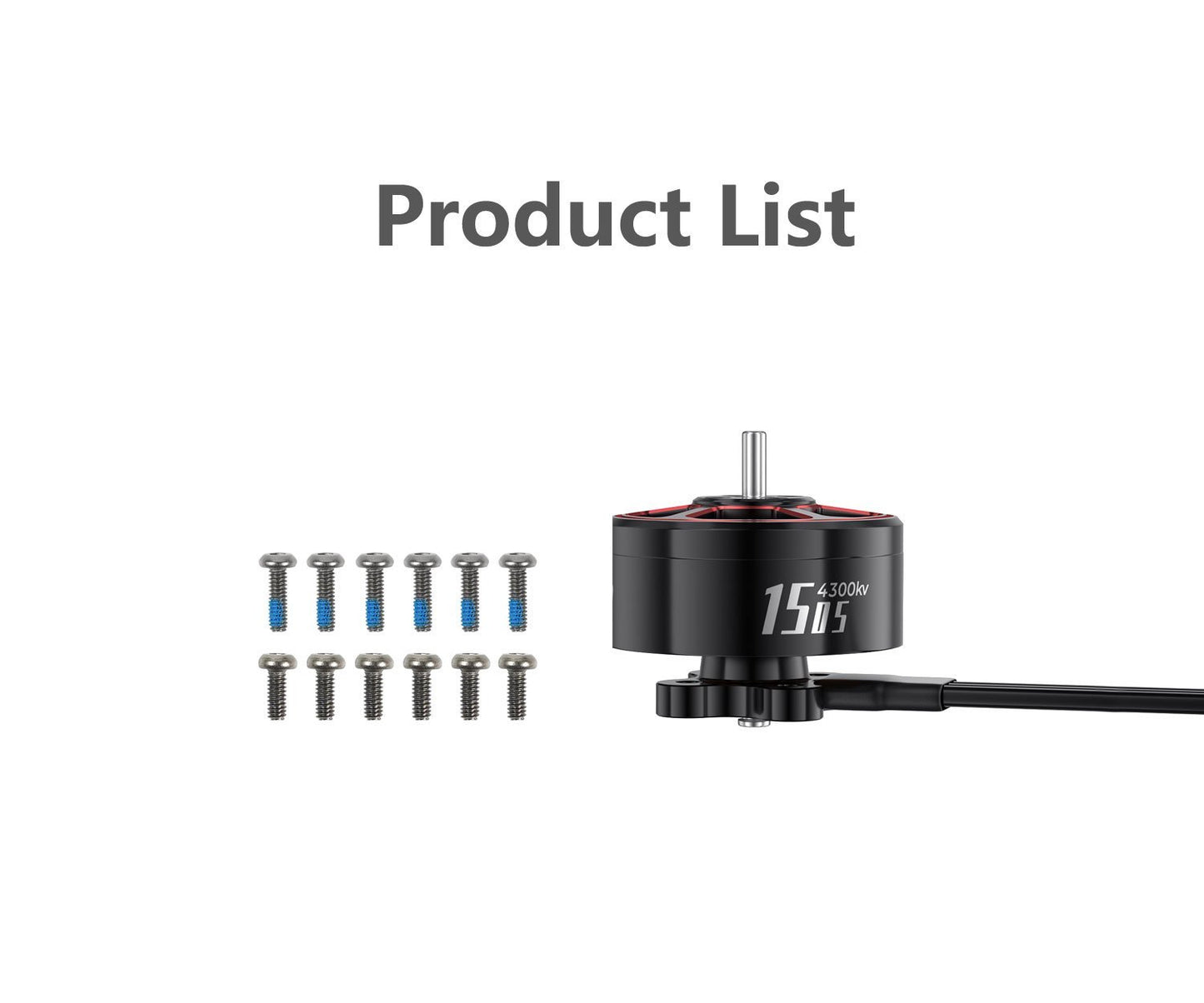 GEPRC SPEEDX2 1505 4300KV Motor