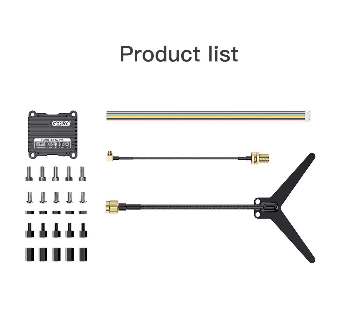 GEPRC MATEN 1.2G 2W VTX
