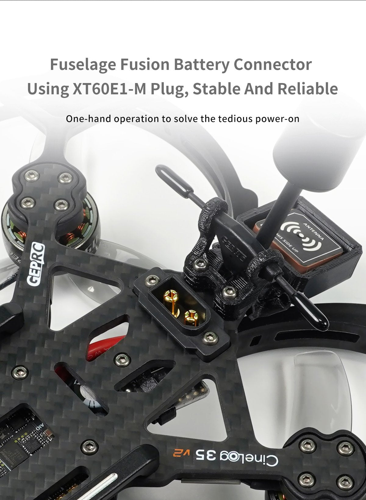 GEPRC CineLog35 V2 Analog FPV Drone