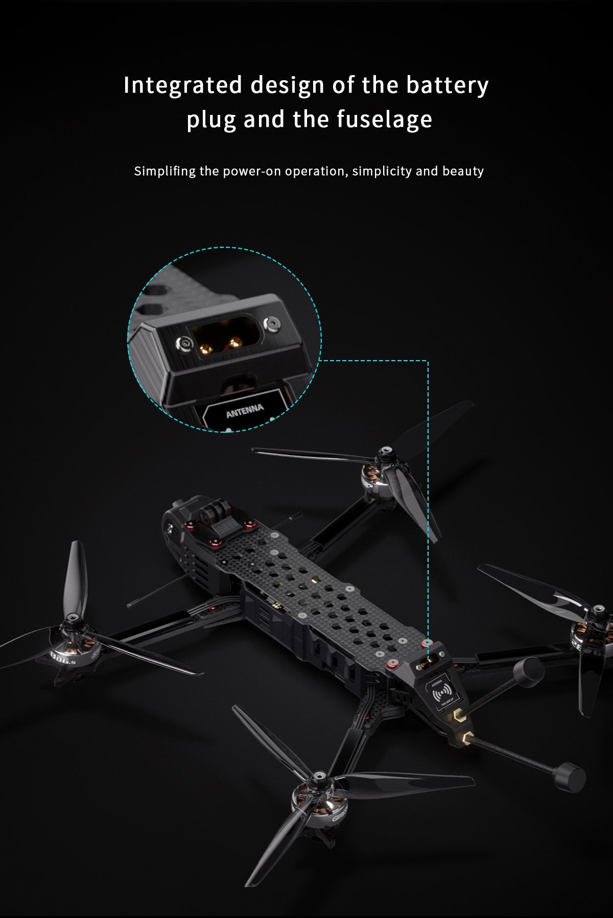 GEPRC Crocodile75 V3 Analog Long Range FPV