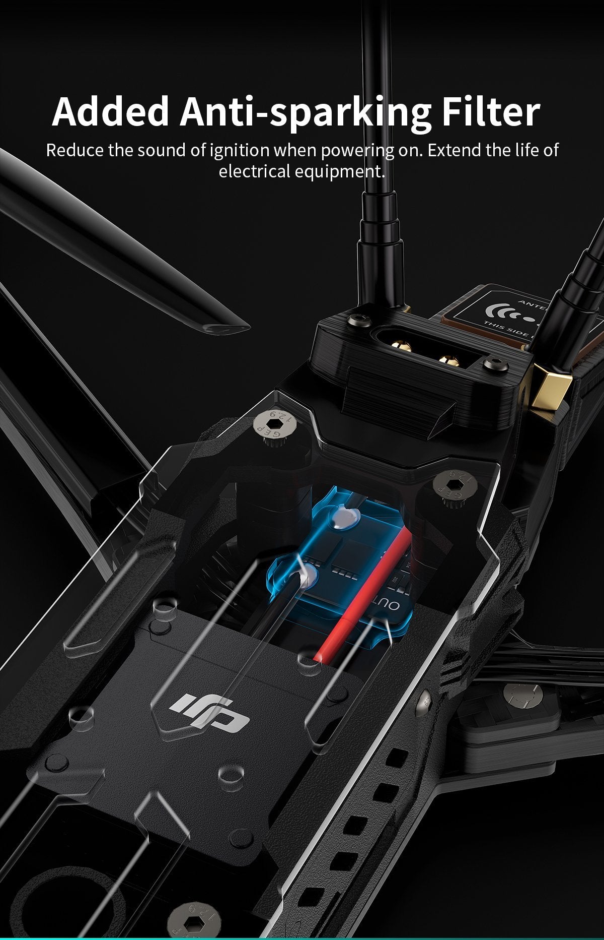 GEPRC MOZ7 Analog Long Range FPV