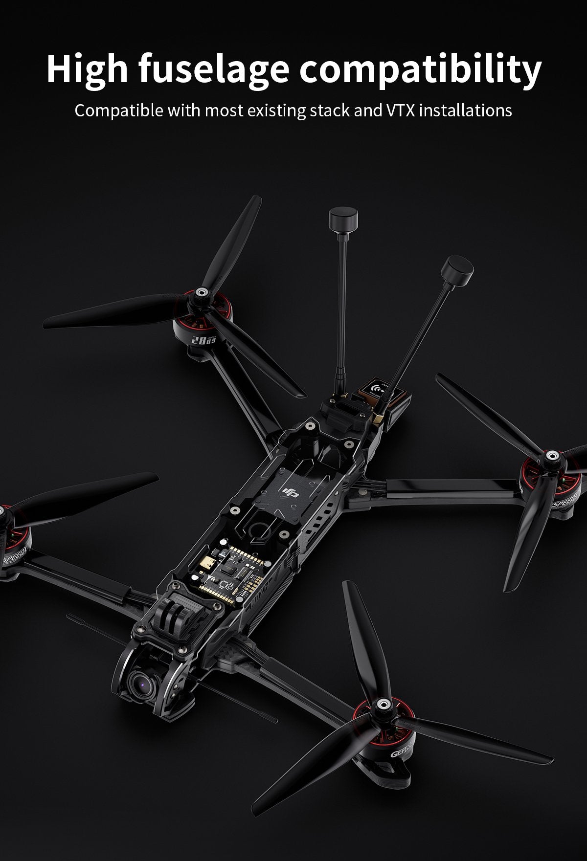 GEPRC MOZ7 Analog Long Range FPV