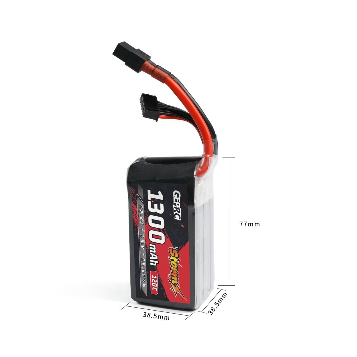 GEPRC Storm 6S 1300mAh 120C Lipo-Akku