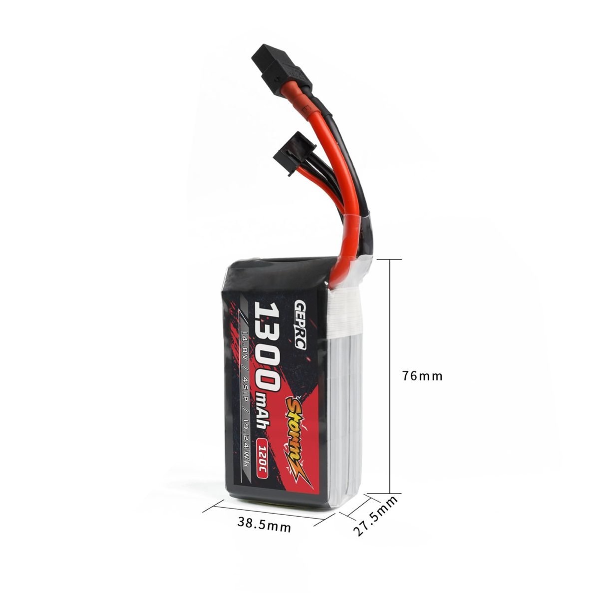 GEPRC Storm 4S 1300mAh 120C Lipo-Akku