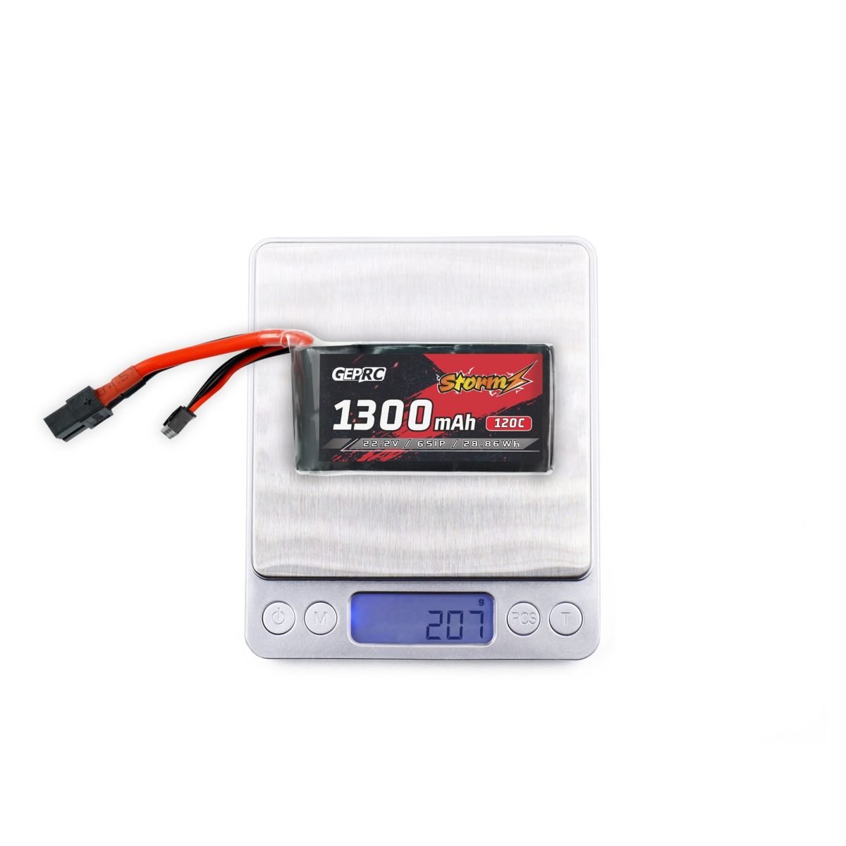 GEPRC Storm 6S 1300mAh 120C Lipo-Akku
