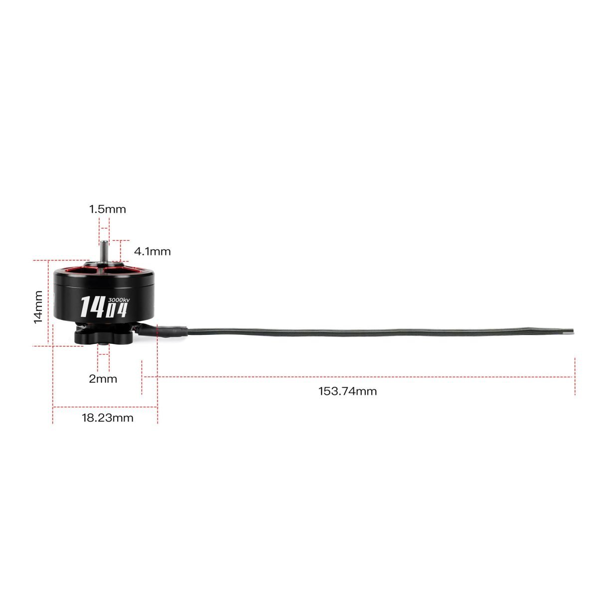 GEPRC SPEEDX2 1404 3000KV/3850KV/4600KV Motor