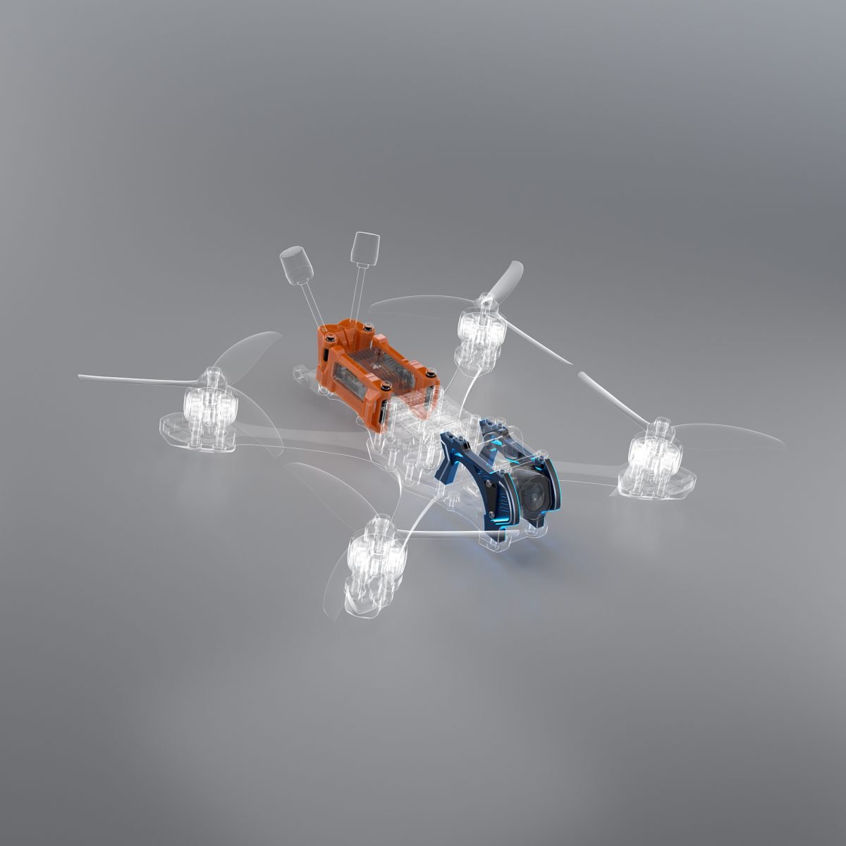 GEPRC MARK5 D/X Frame O4 Pro Upgrade Kits