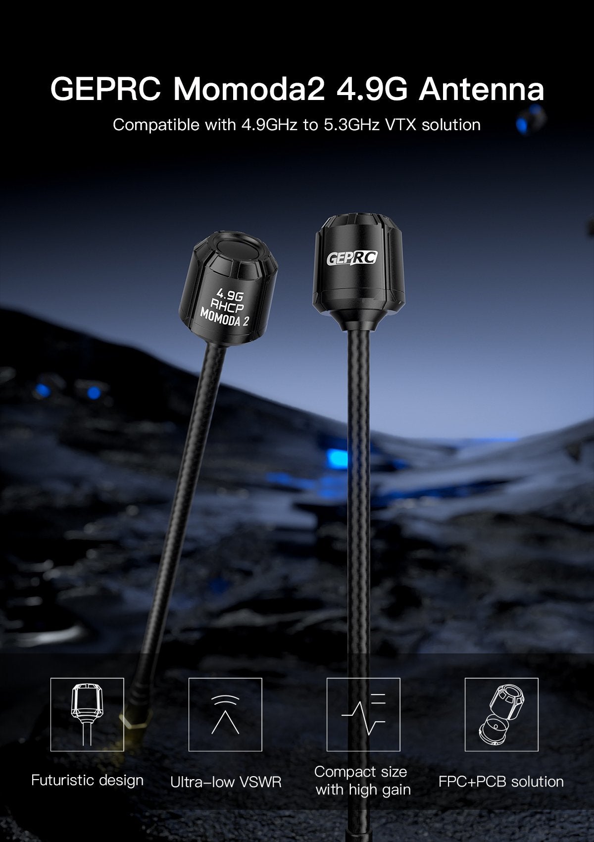 GEPRC Momoda2 4.9G Antenna