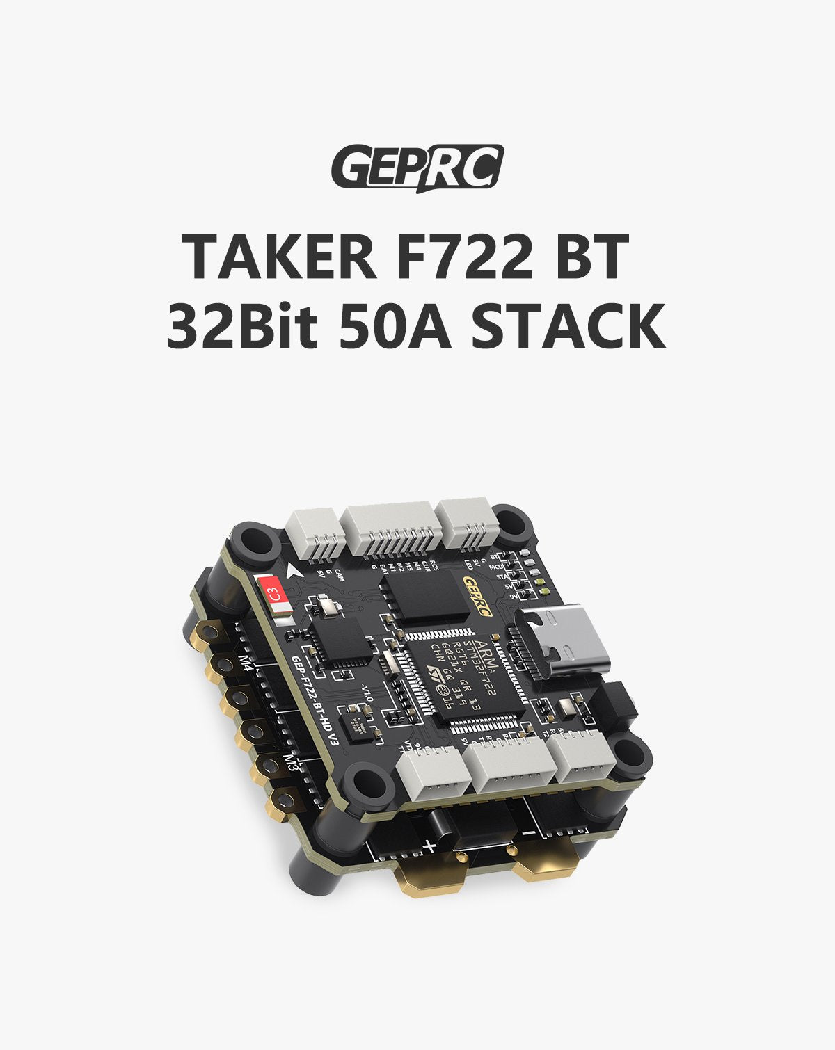 TAKER F722 BT 32Bit 50A STACK