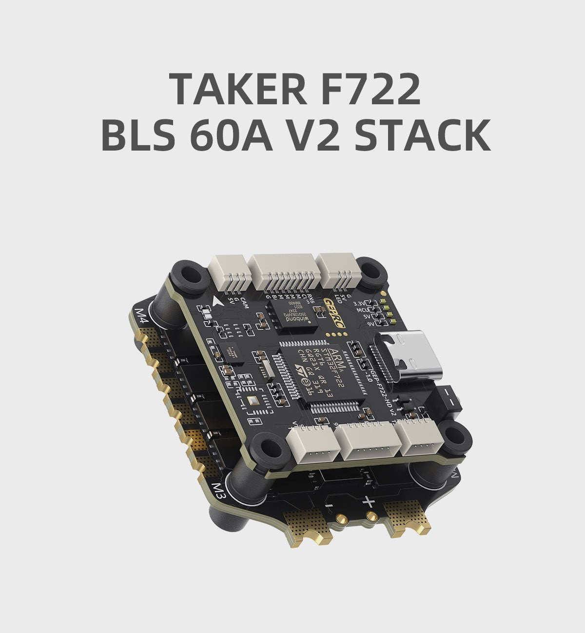 GEPRC TAKER F722 BLS 60A V2 STACK