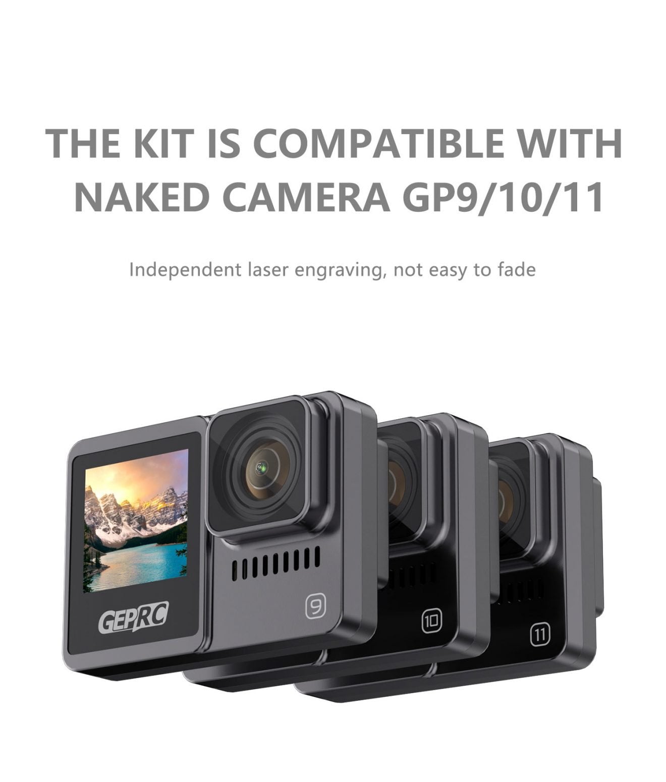Zestawy kamer GEPRC Naked Camera GP9/GP10/GP11/GP12