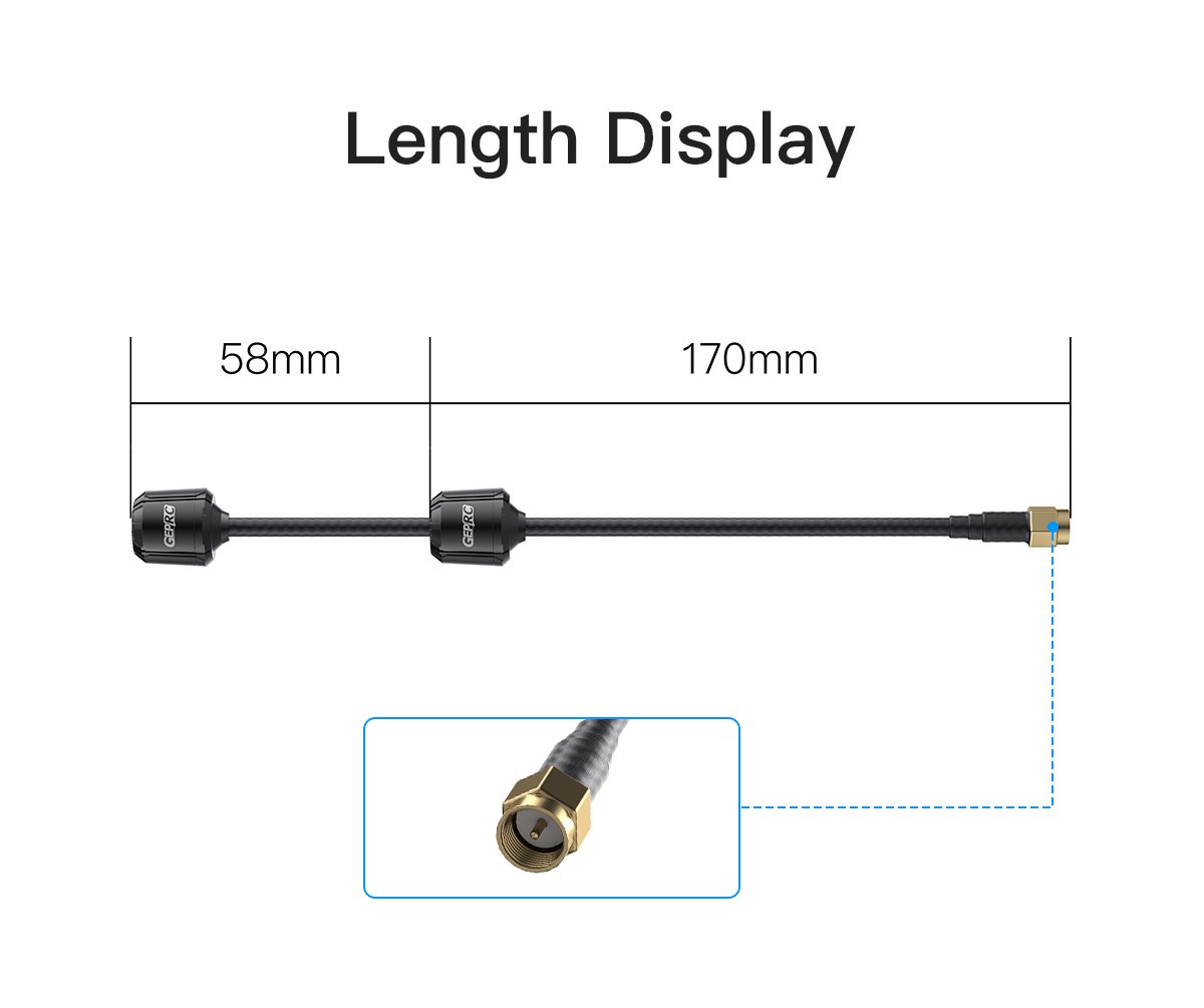 GEPRC Momoda2 5.8G DUAL Antenna