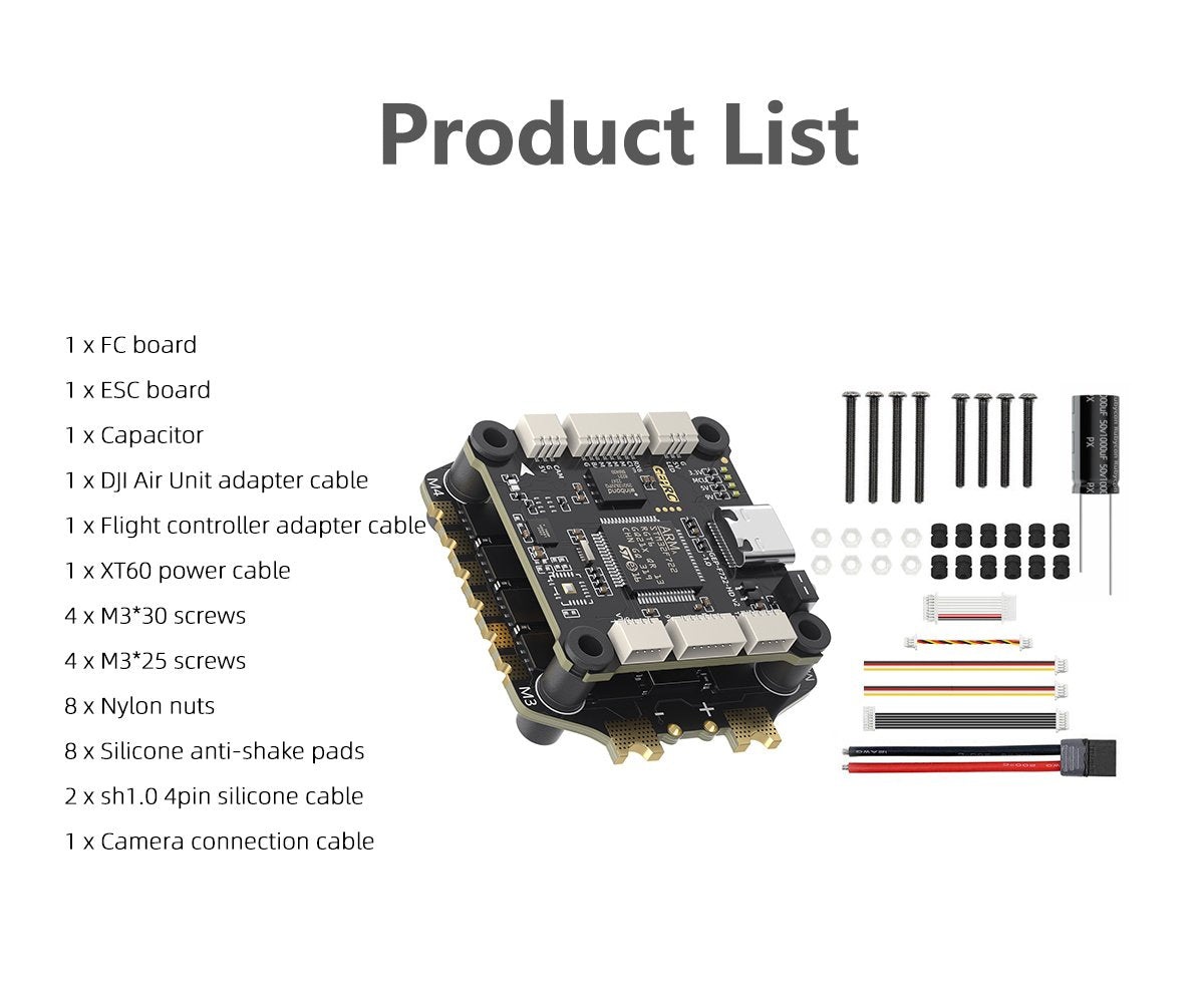 GEPRC TAKER F722 BLS 65A V2 STACK
