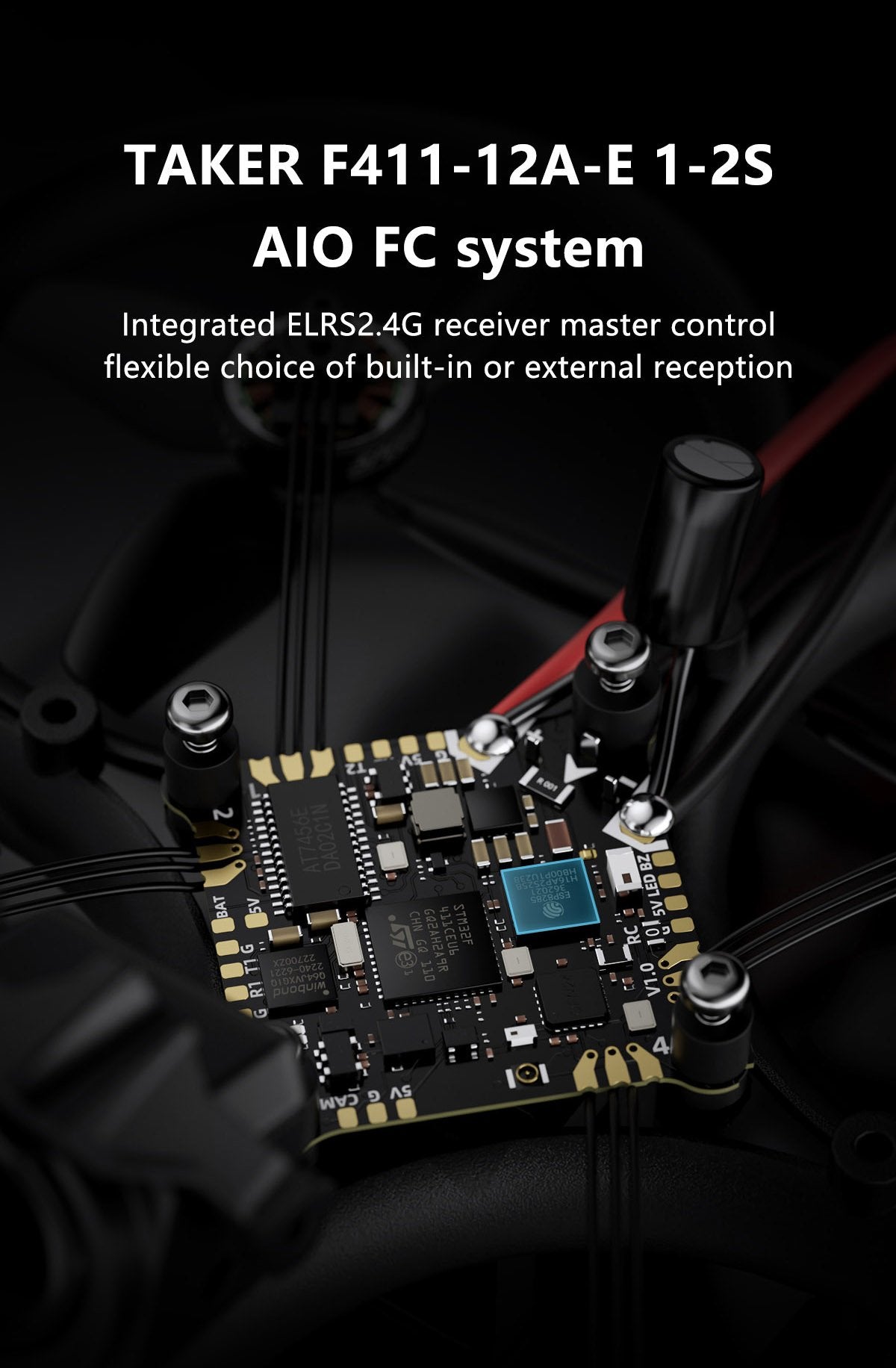 GEPRC DarkStar20 HD Wasp Cinewhoop Quadcopter