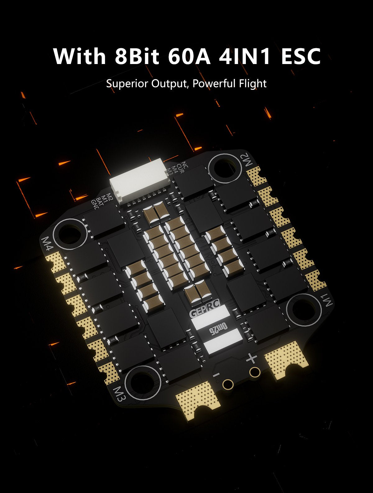 GEPRC TAKER F745 BT 8Bit 60A STACK