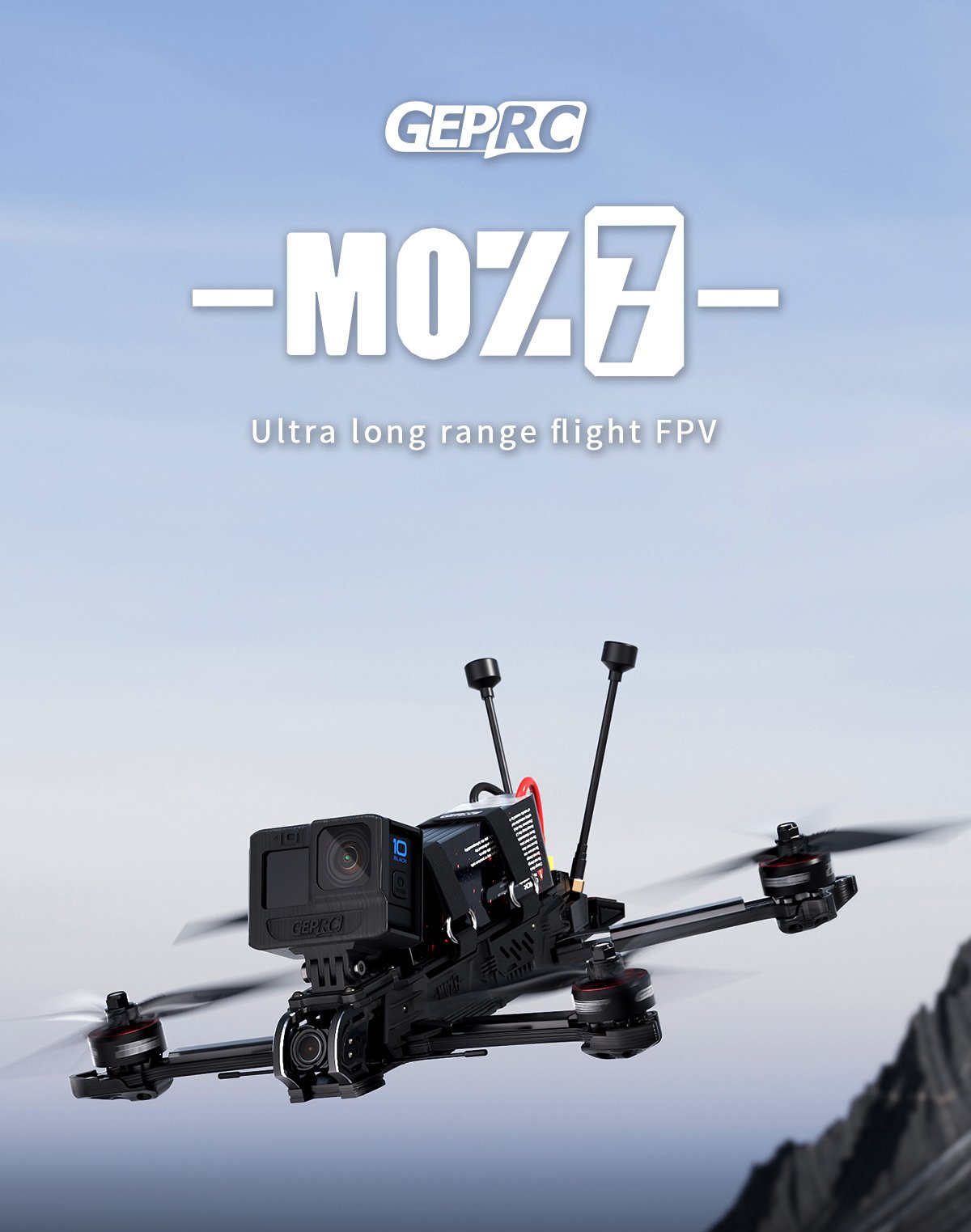 GEPRC MOZ7 Analog Long Range FPV